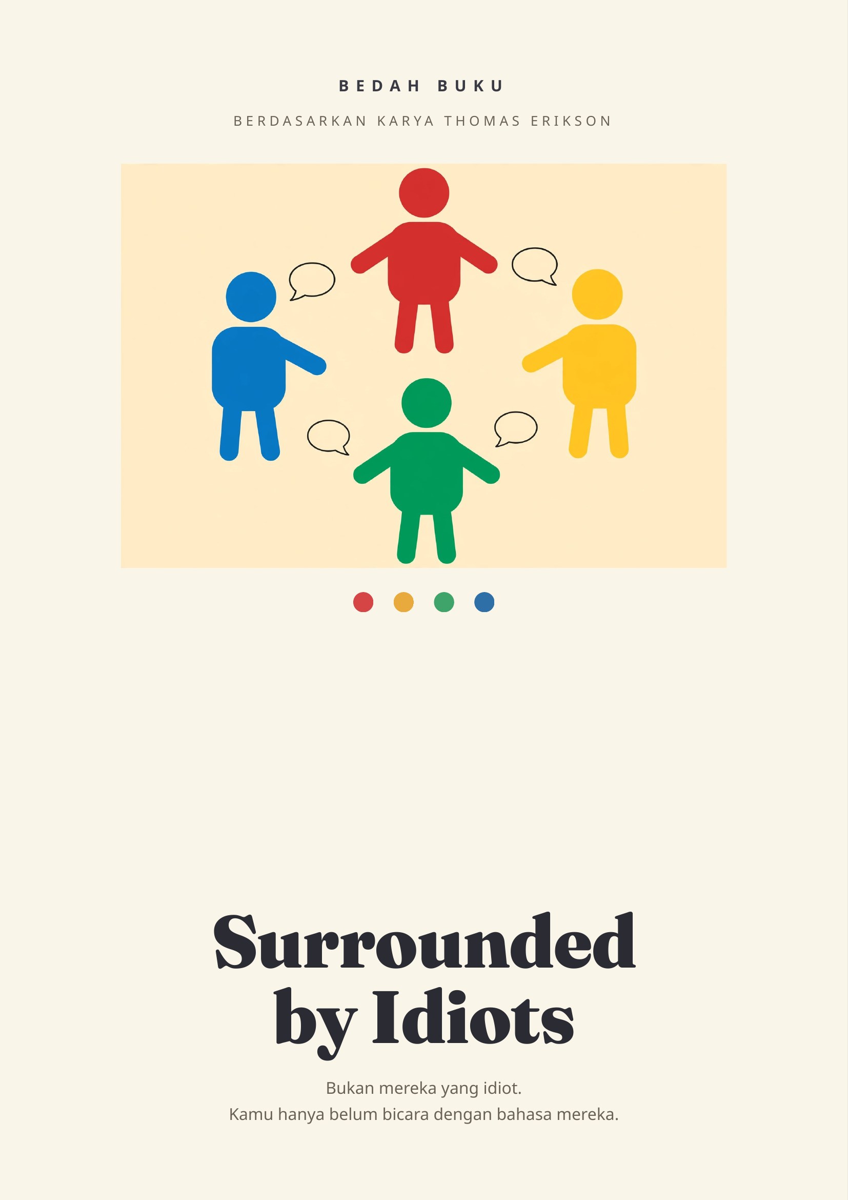 Sampul Surrounded by Idiots