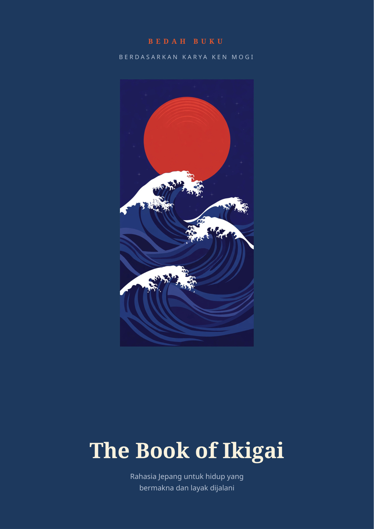 Sampul The Book of Ikigai