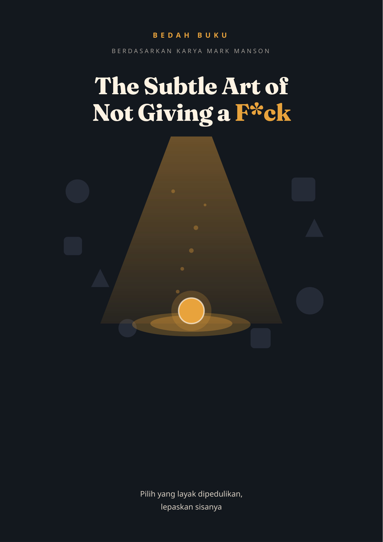 Sampul The Subtle Art of Not Giving a F*ck