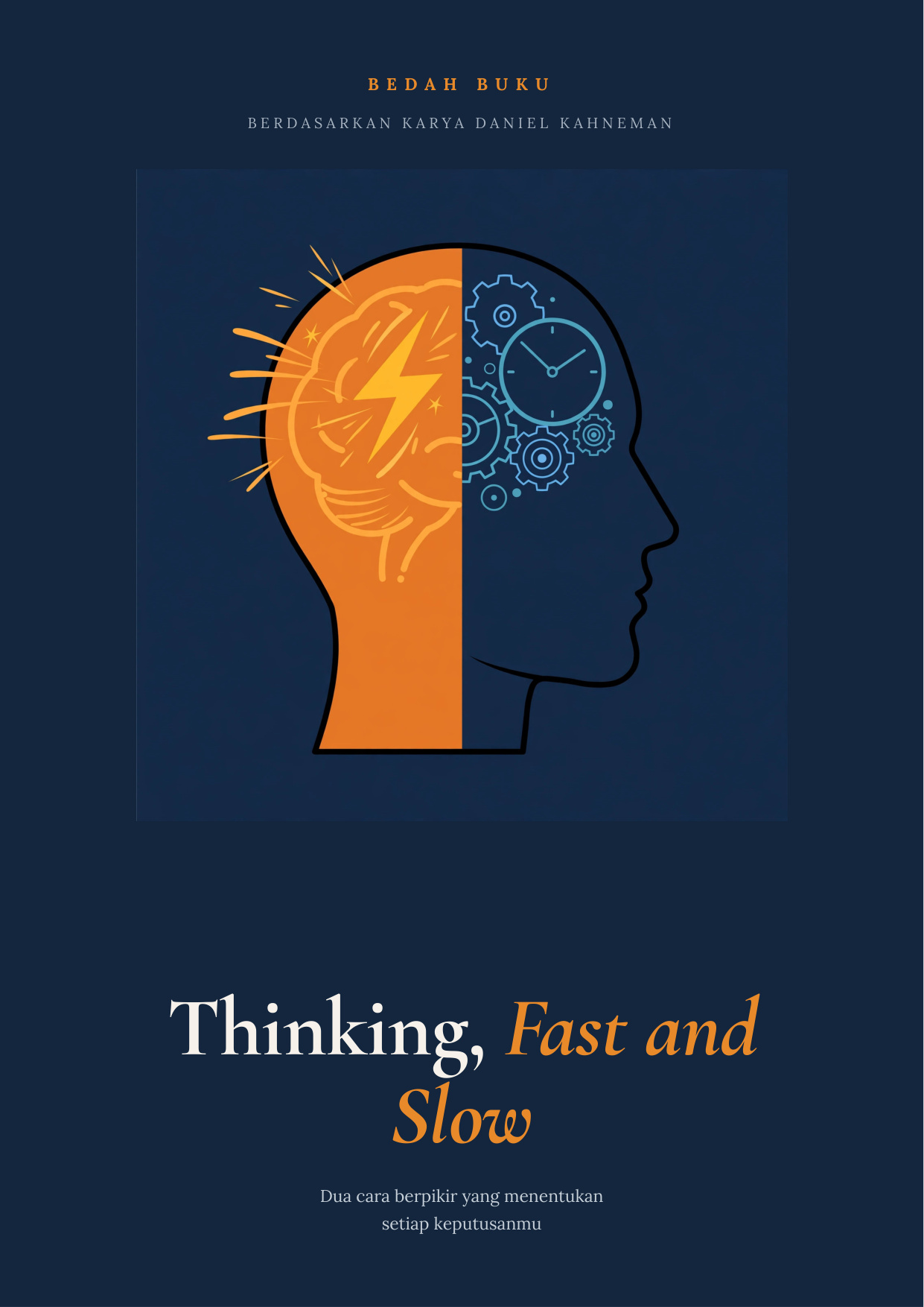 Sampul Thinking, Fast and Slow