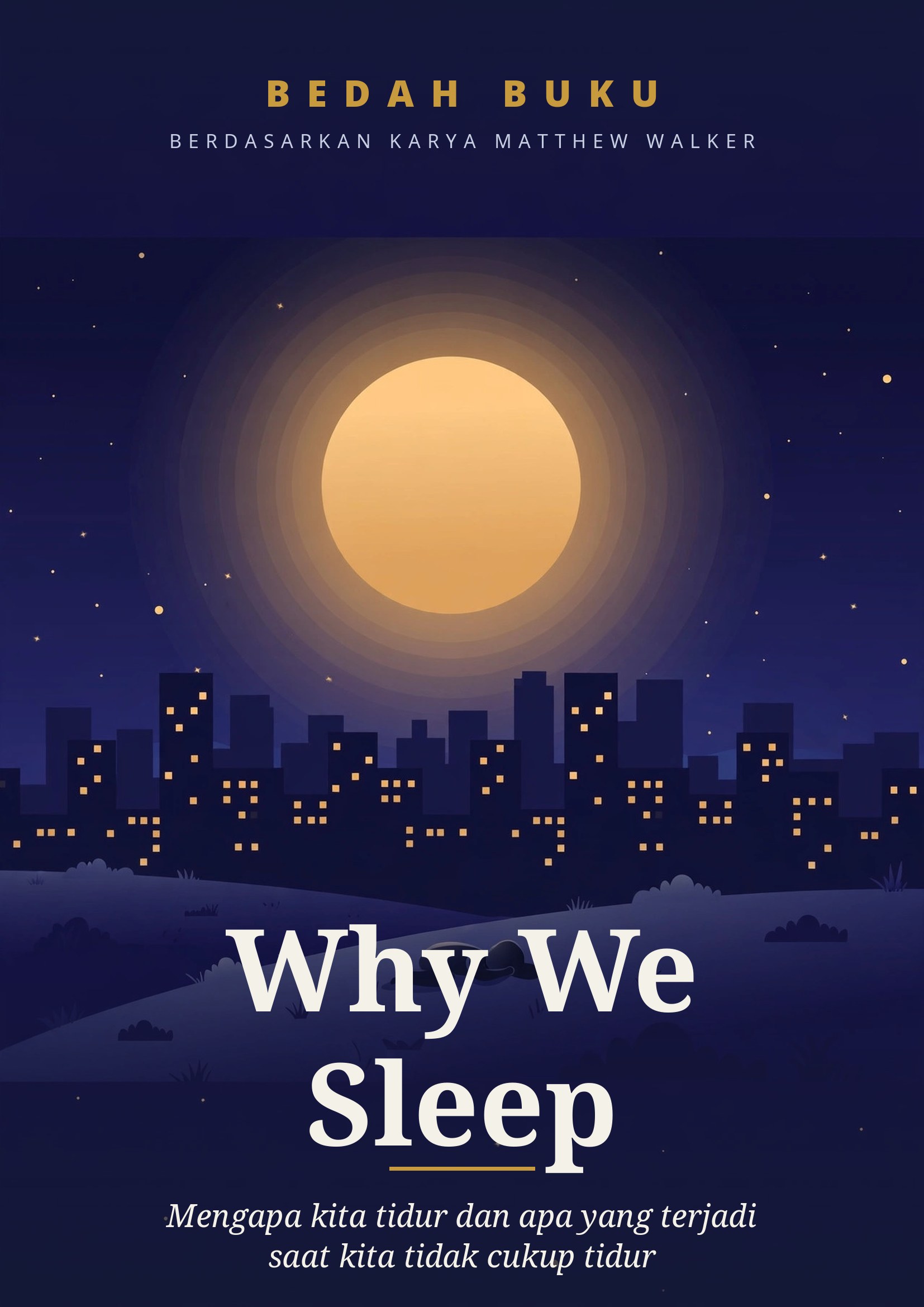 Sampul Why We Sleep